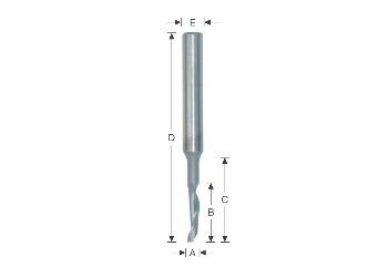 ดอกกัด-เจาะคมเดียวไฮสปีด แบบปลายลด (Stepped Shank)